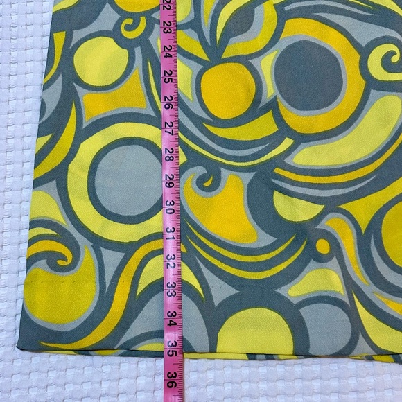 Vintage 1960s Psychedelic Mod Hostess Mini Dress Deadstock Women’s Size 12P NWT - Picture 10 of 11